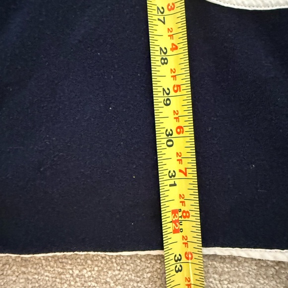 Tuckernuck Terrycloth Navy Cover Up Dress with White Accents - Picture 5 of 7